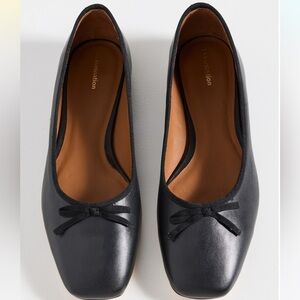 Reformation Paola Ballet Flat - leather